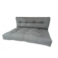 Koyu Gri Palet Minderi 120x80 Cm-Fitsdekor
